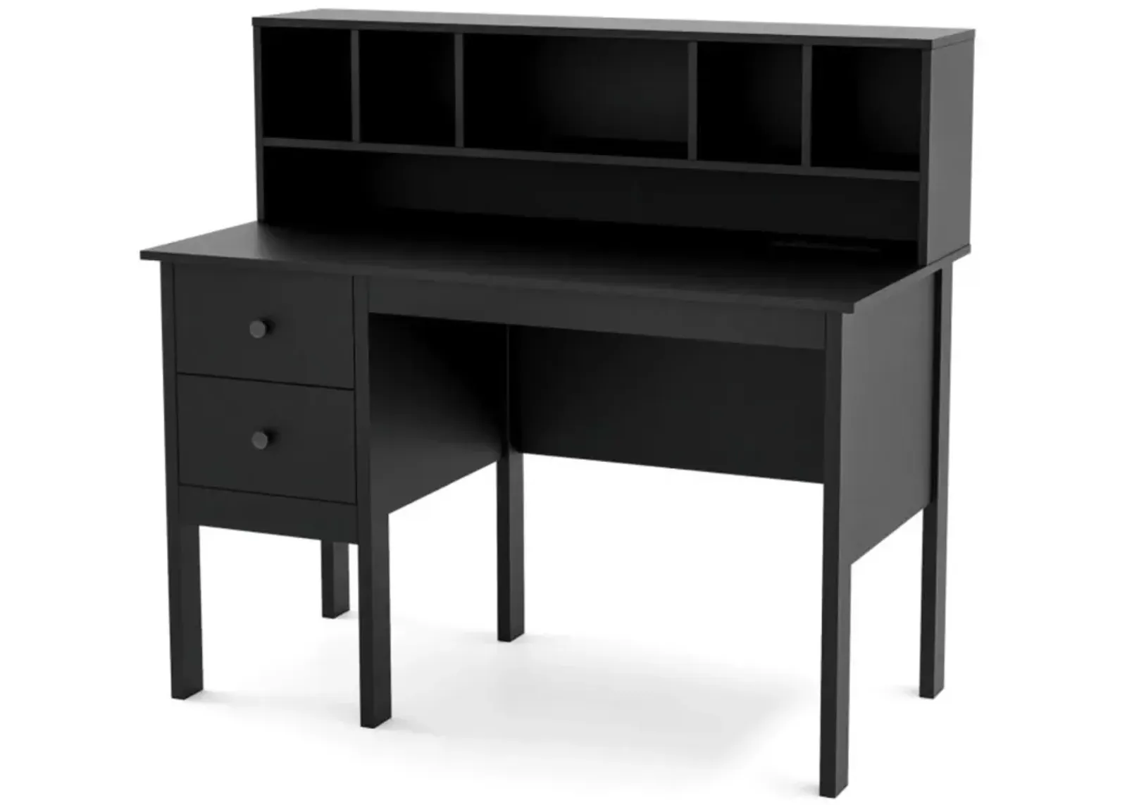 Hivvago 48 Inch Computer Desk with Drawers Power Outlets