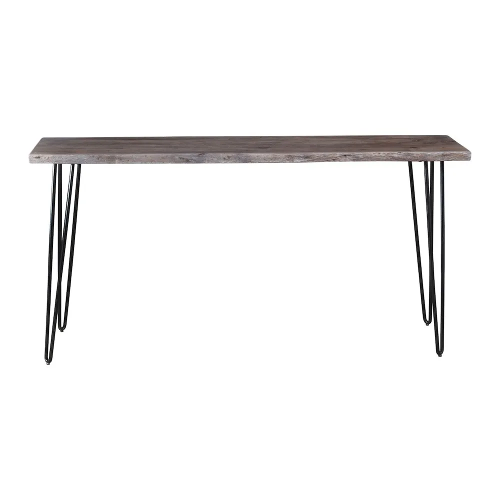 Jofran Nature's Edge Solid Acacia Counter Height Sofa Dining Table