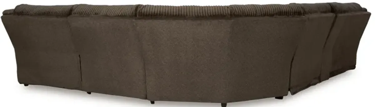 Top Tier 6-Piece Reclining Sectional with Chaise