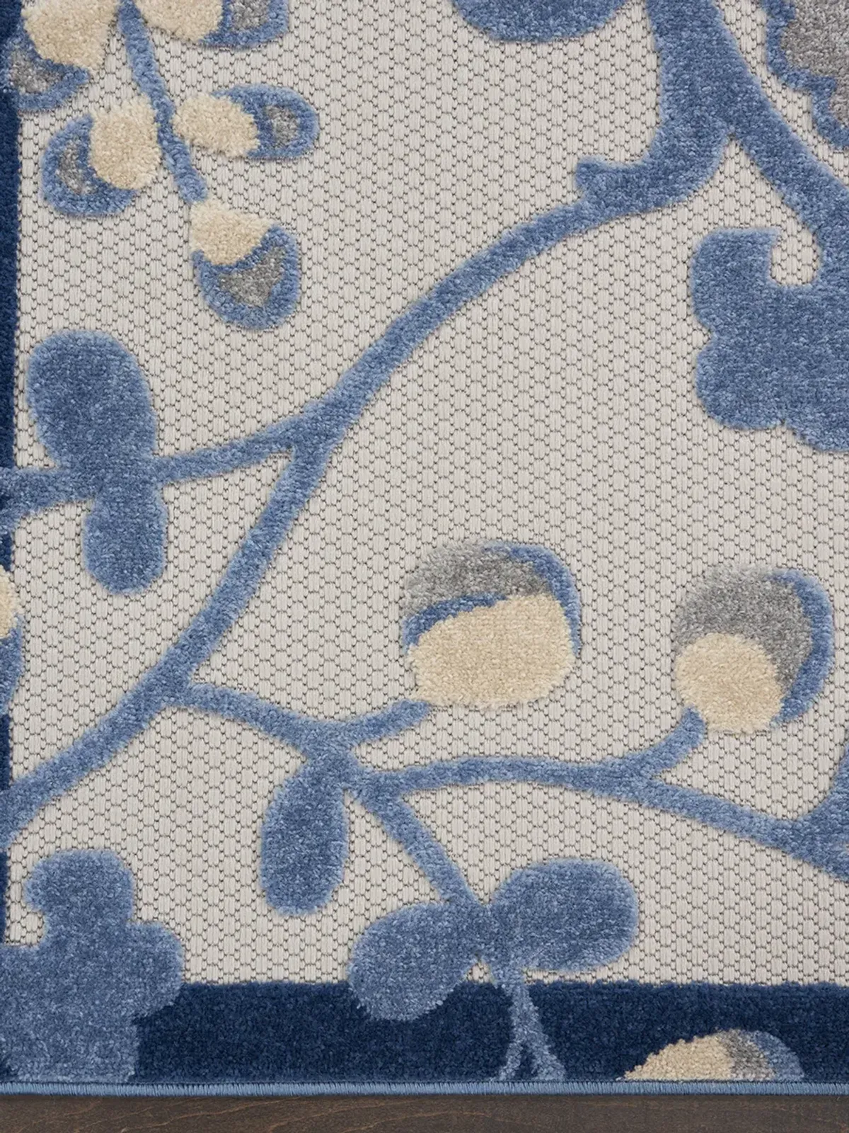 Aloha ALH17 Blue/Gray 2'3" x 8' Rug