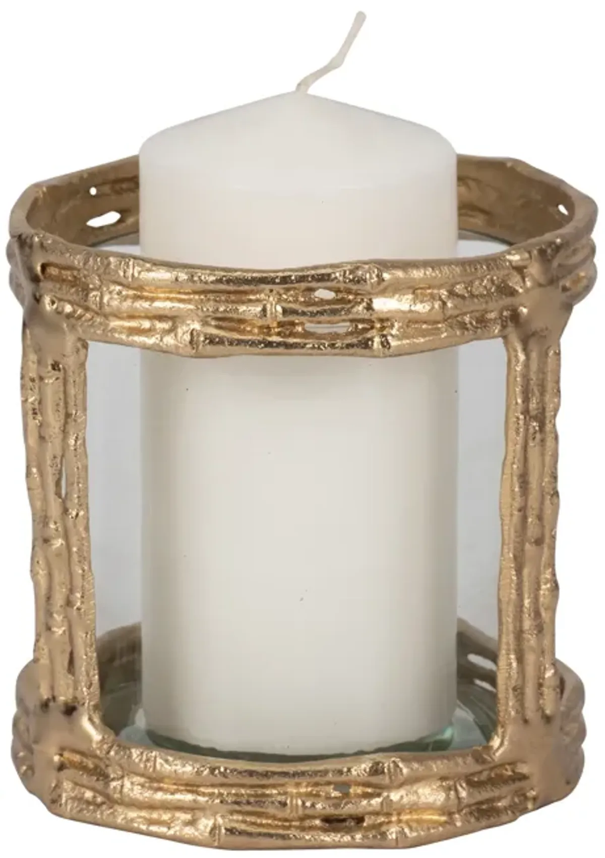 Hurricane Glass Candleholder