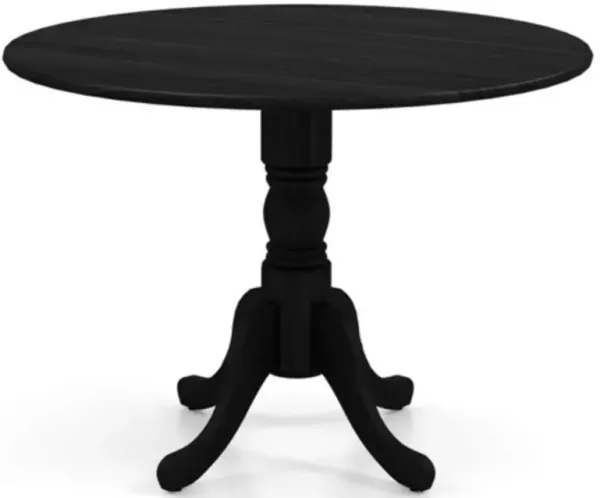 Handcrafted Solid Wood Round Table – Rustic Farmhouse Kitchen & Dining Table, Sturdy Design for Family Gatherings