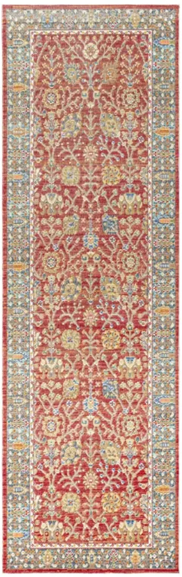 India Flower and Vine Area Rug
