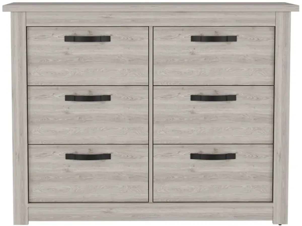 Westport Six Drawer Double Dresser