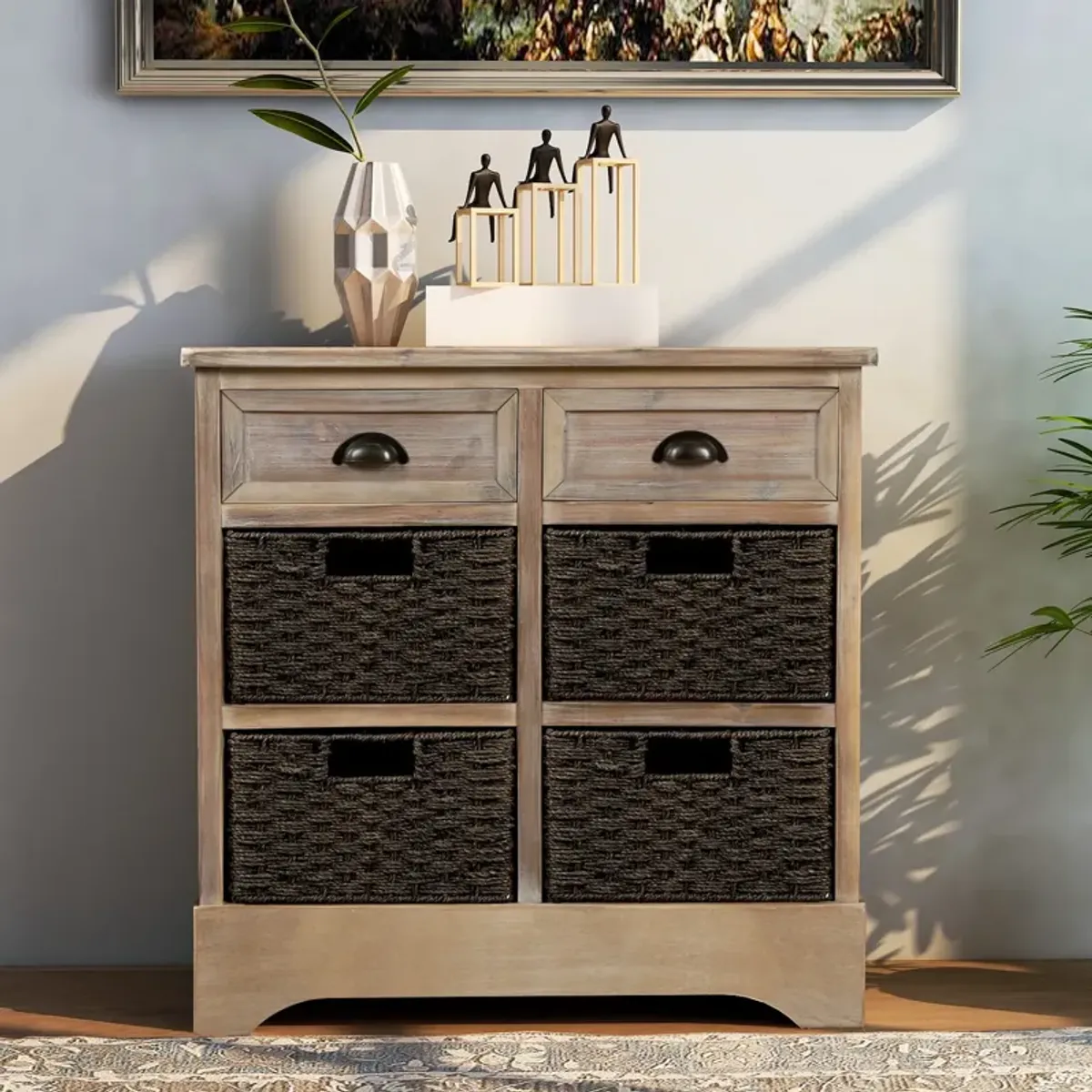 Merax Cabinet with Two Drawers