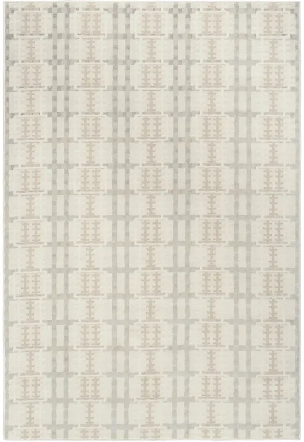 Nordic NRC08 Ivory/Multicolor 4' x 6' Rug