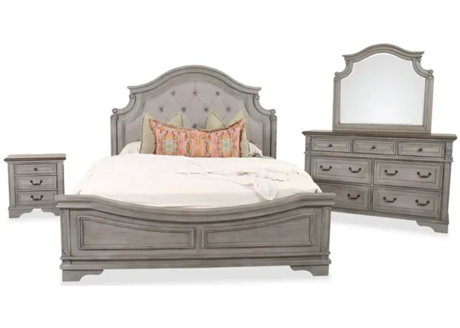 Lodenbay Traditional 4-Piece California King Bedroom Set