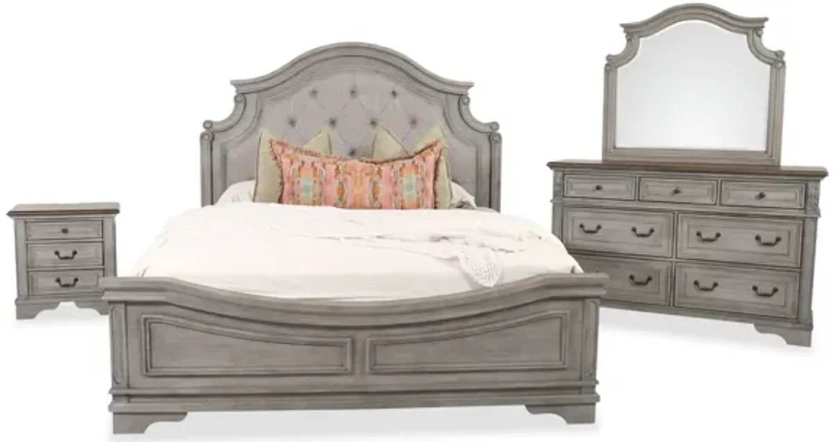 Lodenbay Traditional 4-Piece California King Bedroom Set