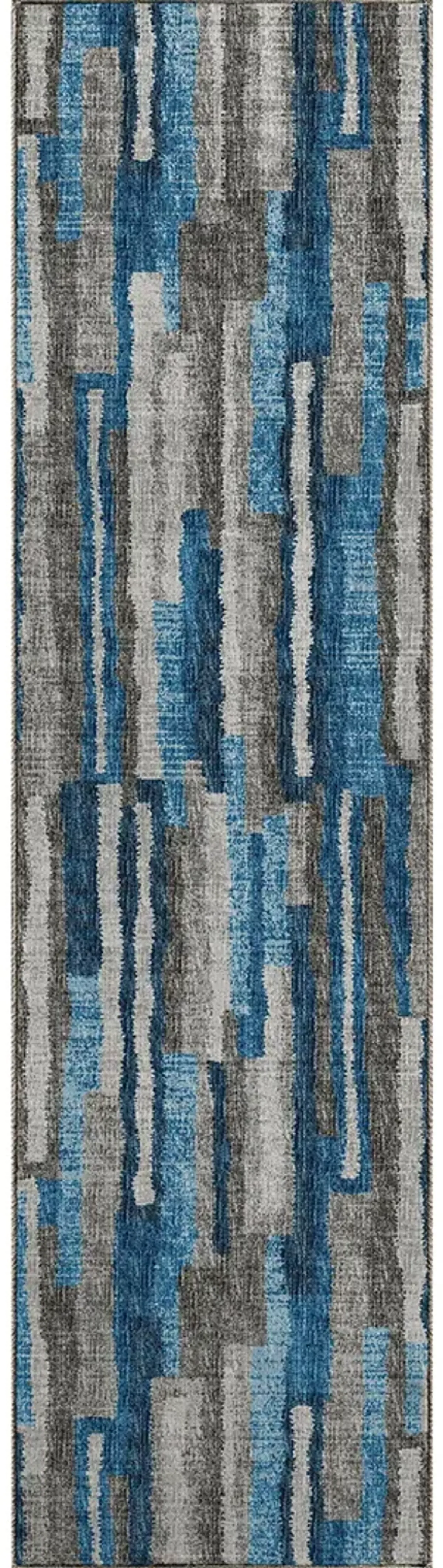 Brisbane BR7 Navy 2'3" x 7'6" Rug