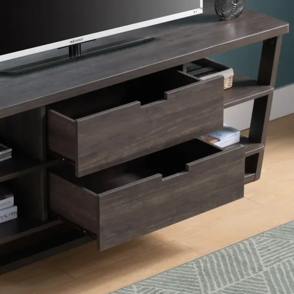 Streamdale TV Stand Brown Walnut