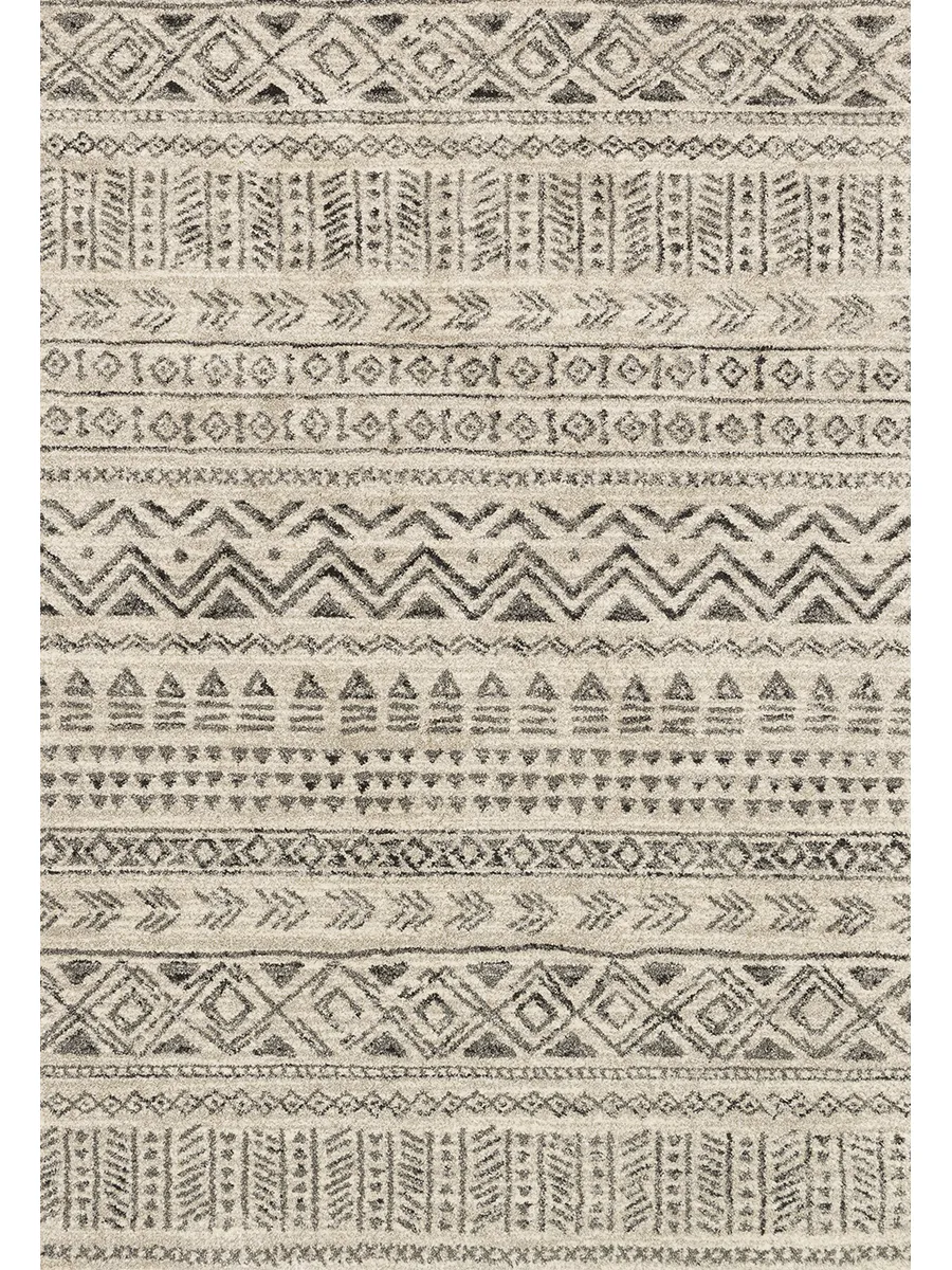 Emory EB10 Stone/Graphite 2'5" x 7'7" Rug