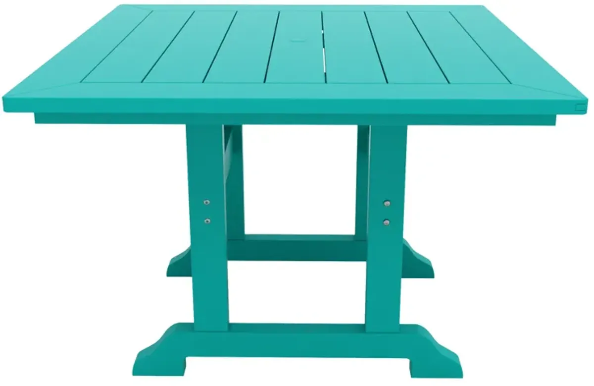 WestinTrends 43" Square Outdoor Patio Dining Table