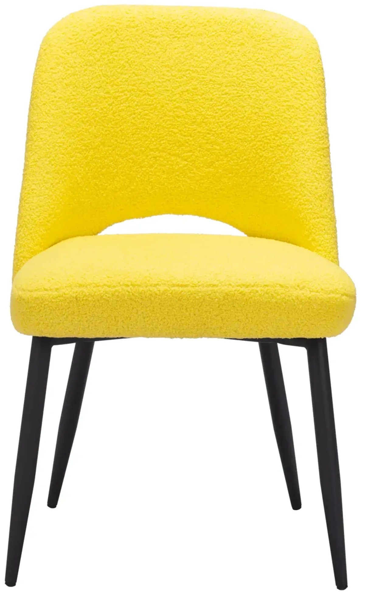 Teddy Dining Chair (Set of 2) Yellow