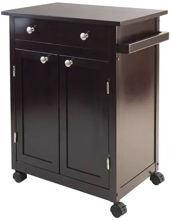 Winsome Wood Savannah Kitchen Cart