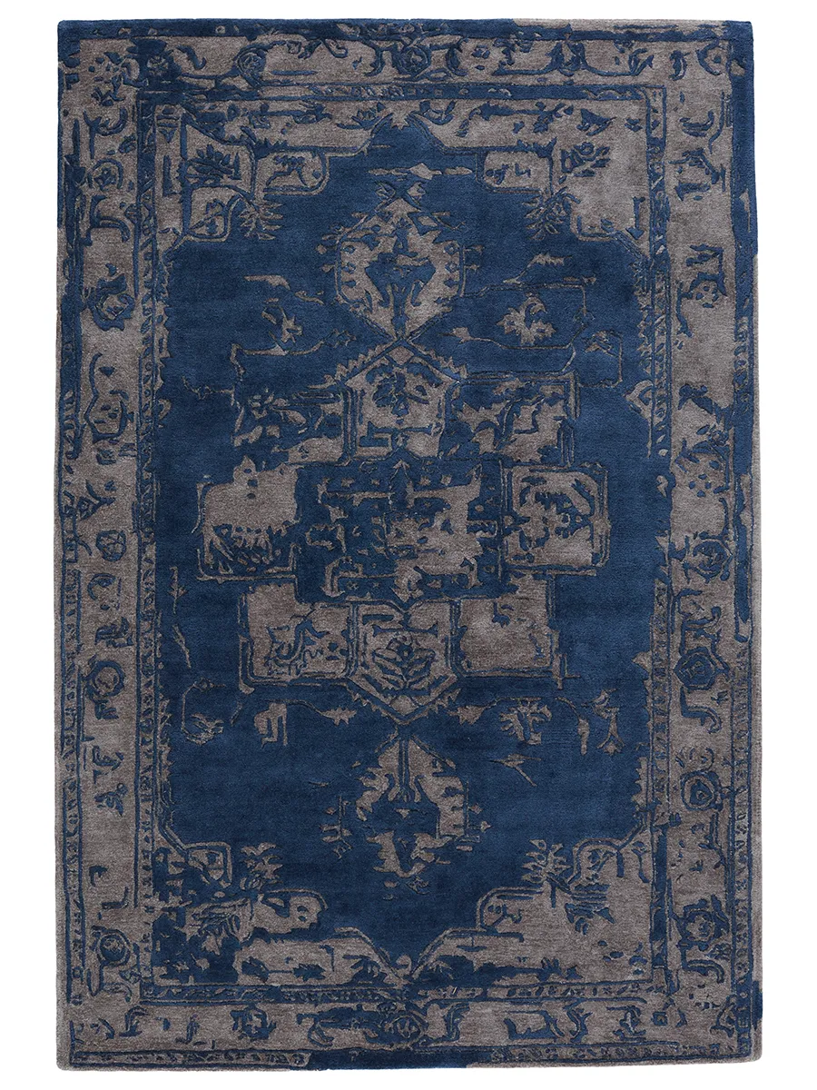 Citrine Alvea Blue 9' x 12' Rug