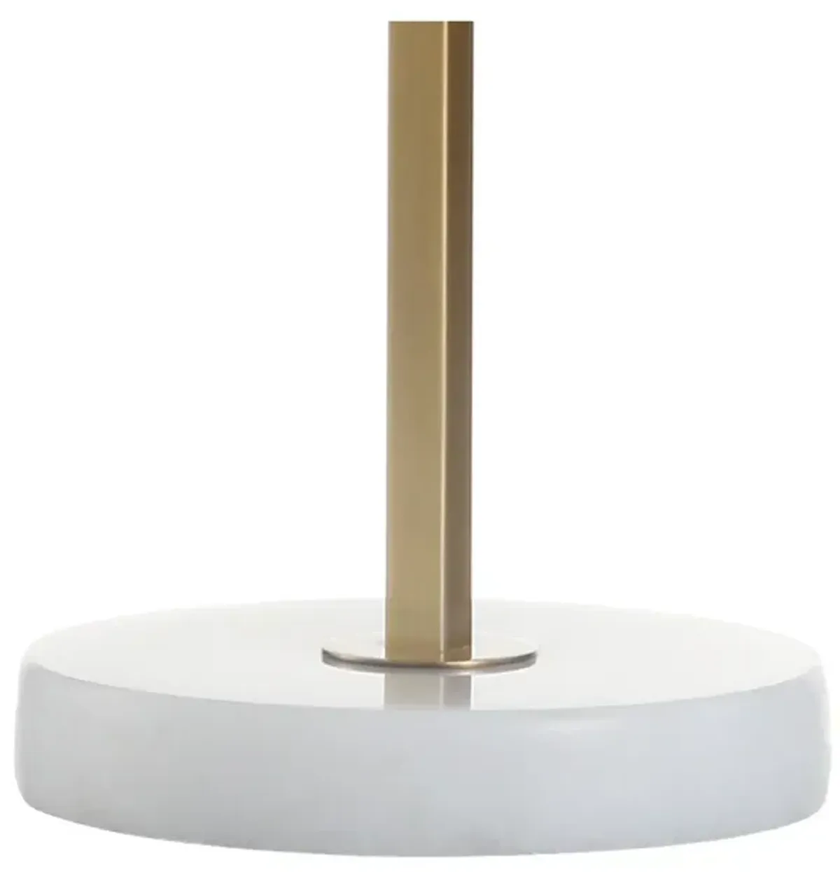 Alyssa Metal/Marble LED Table Lamp