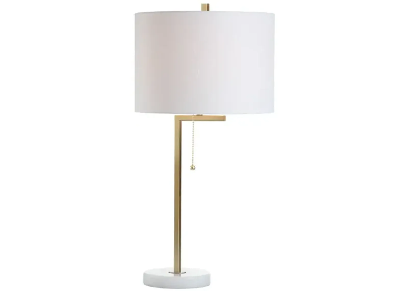 Alyssa Metal/Marble LED Table Lamp