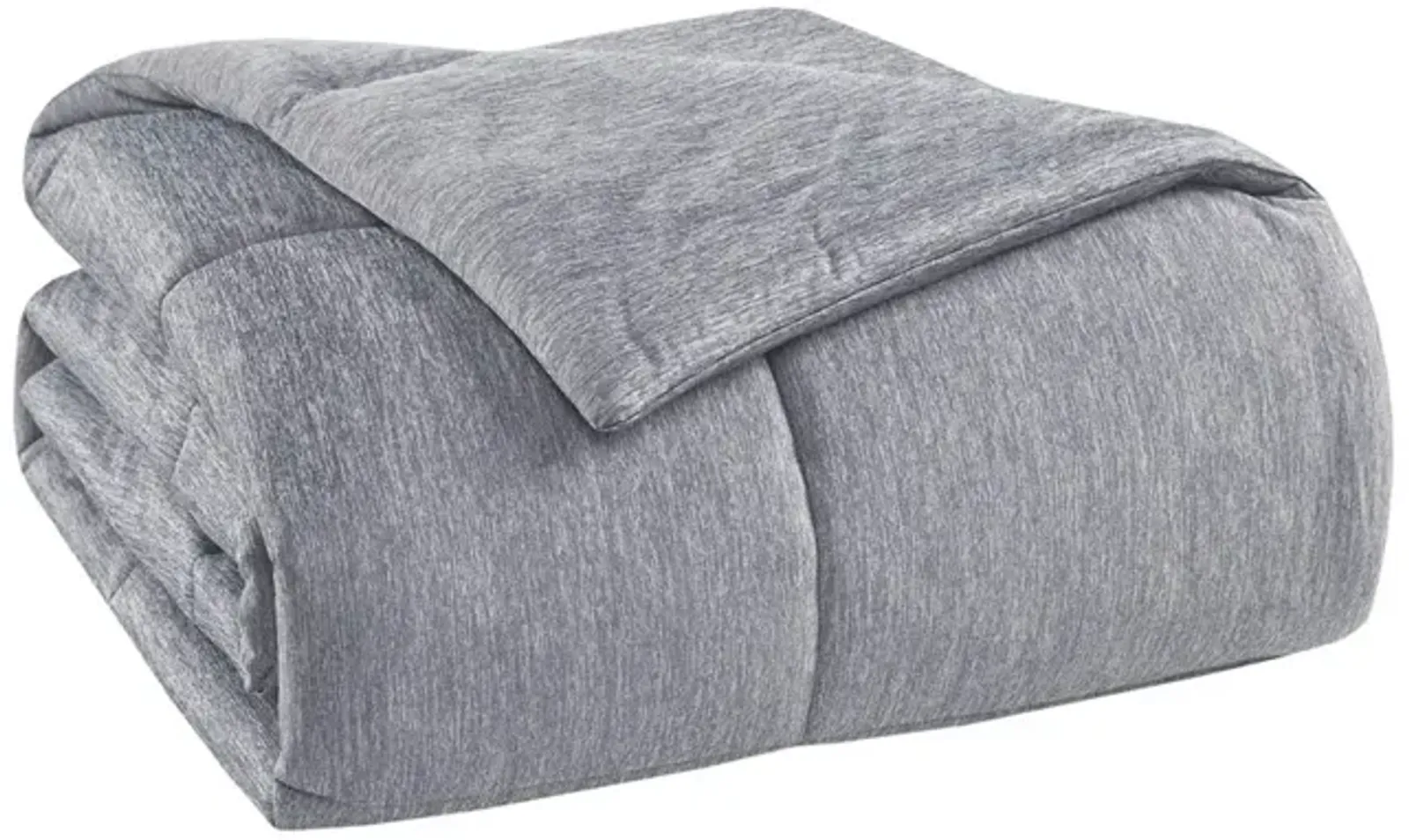 Gracie Mills Heathered Jersey Knit Down Alternative Comforter