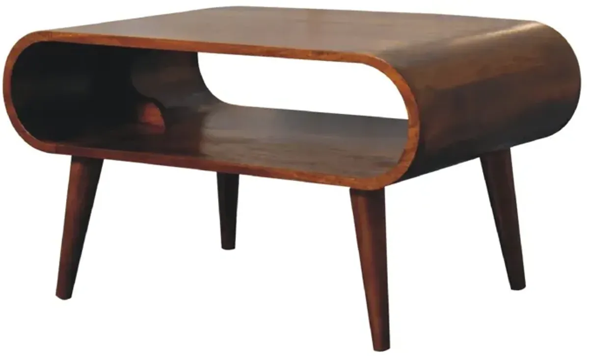 Artisan Furniture Open Chestnut  Solid Wood Coffee Table