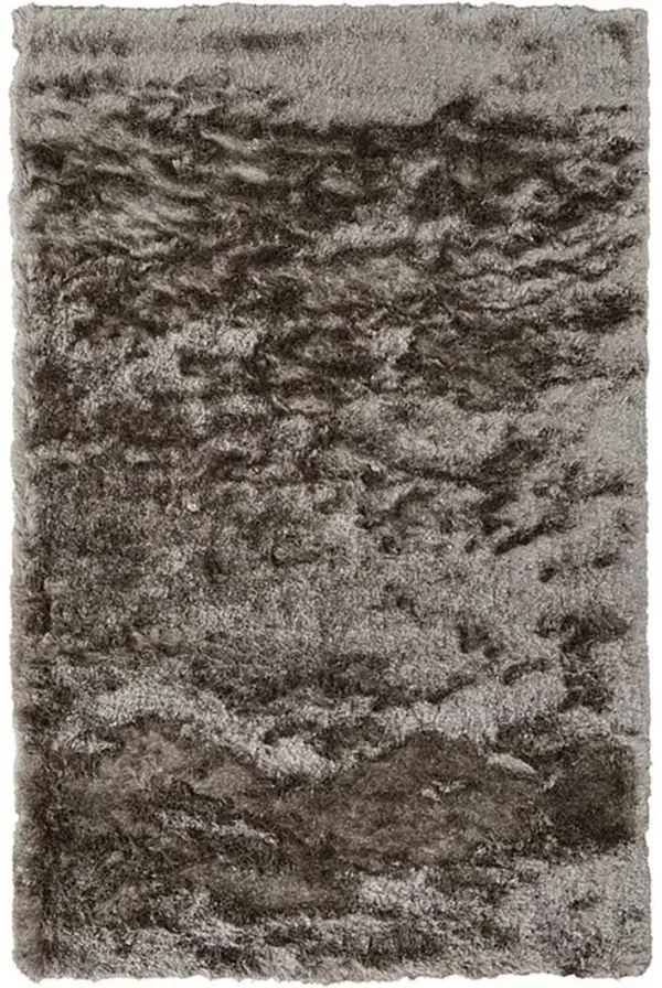 Indochine 4550F Gray/Black 4'9" x 7'6" Rug