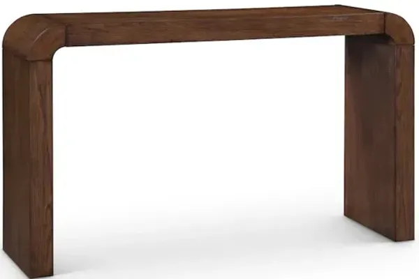 Meridian Furniture Toulon Brown Oak Veneer Console Table