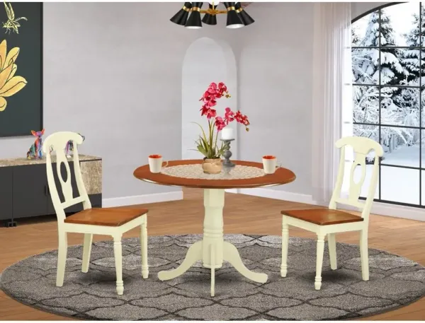 3 Pc Dining set-Dining Table and 2 Dining Chairs