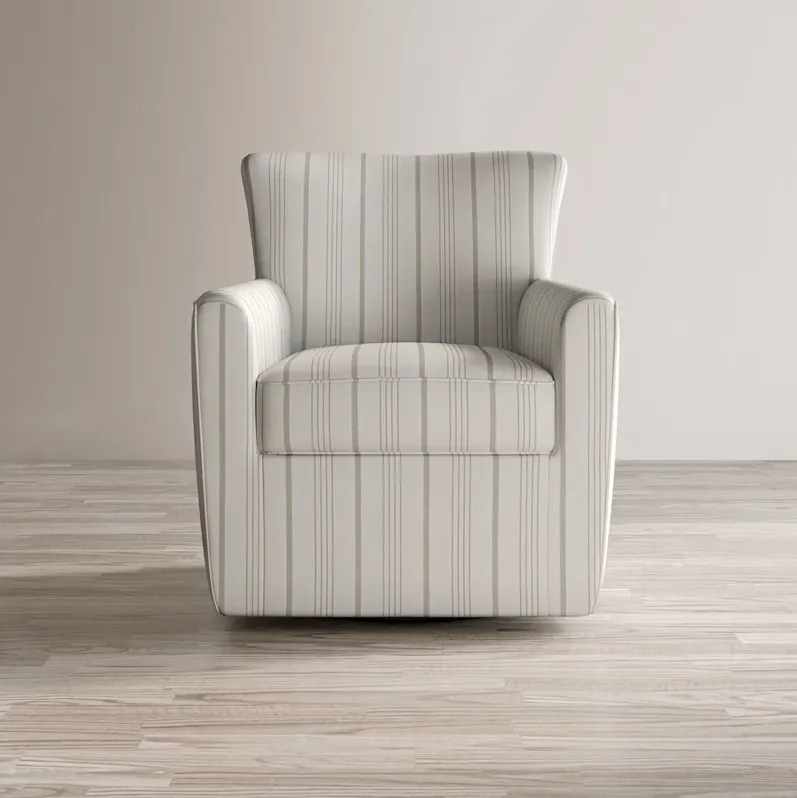 Jofran Blakely Harper Contemporary Traditional Swivel Accent Chair