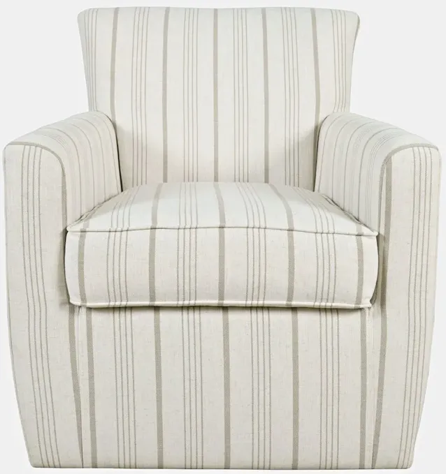 Jofran Blakely Harper Contemporary Traditional Swivel Accent Chair