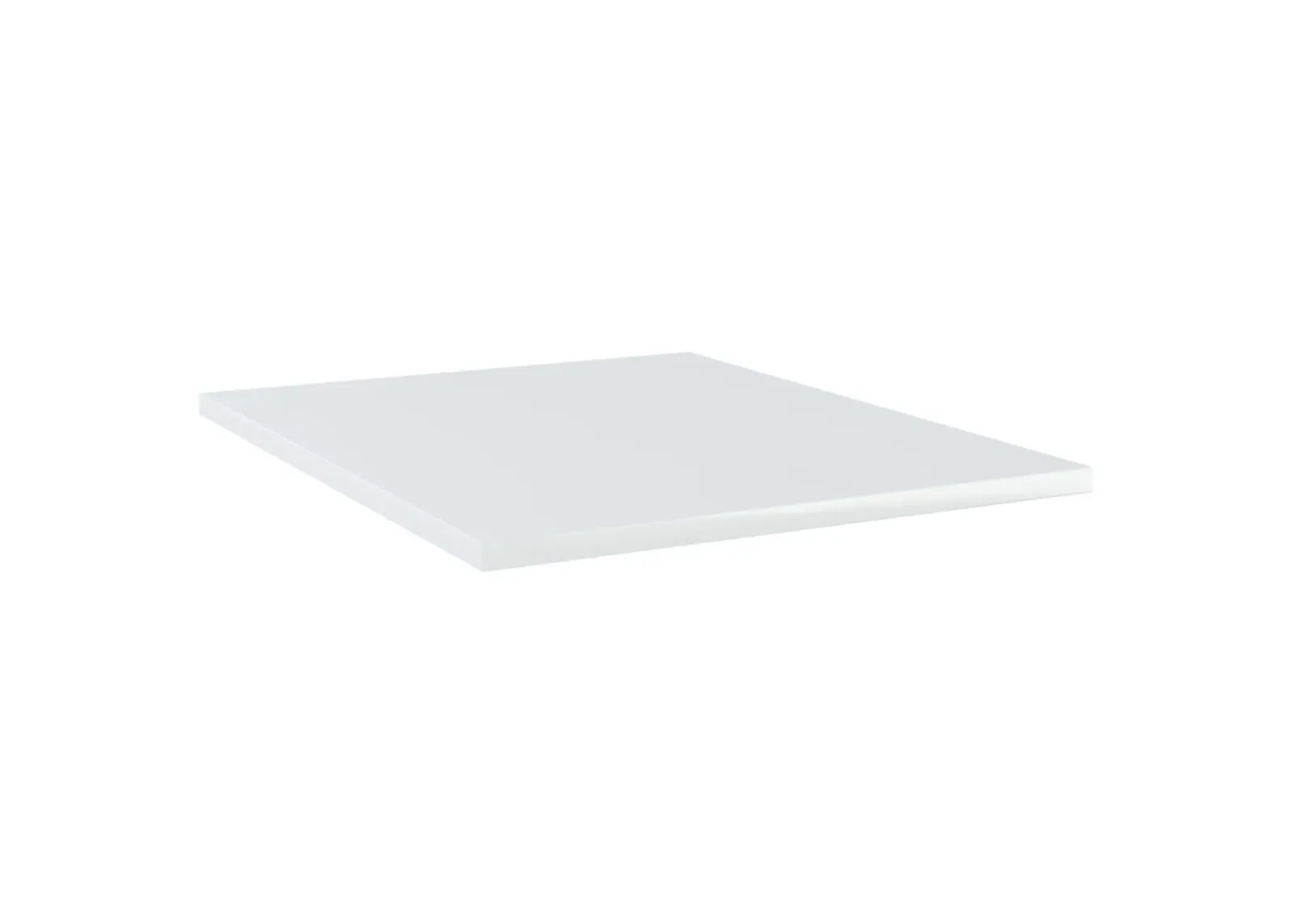 vidaXL Bookshelf Boards 8 pcs High Gloss White 15.7"x19.7"x0.6" Chipboard