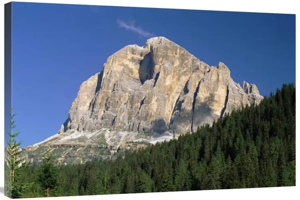 Tofana di Rozes, view of cliff face, Italian Dolomites, Italy-Canvas Art-36x24