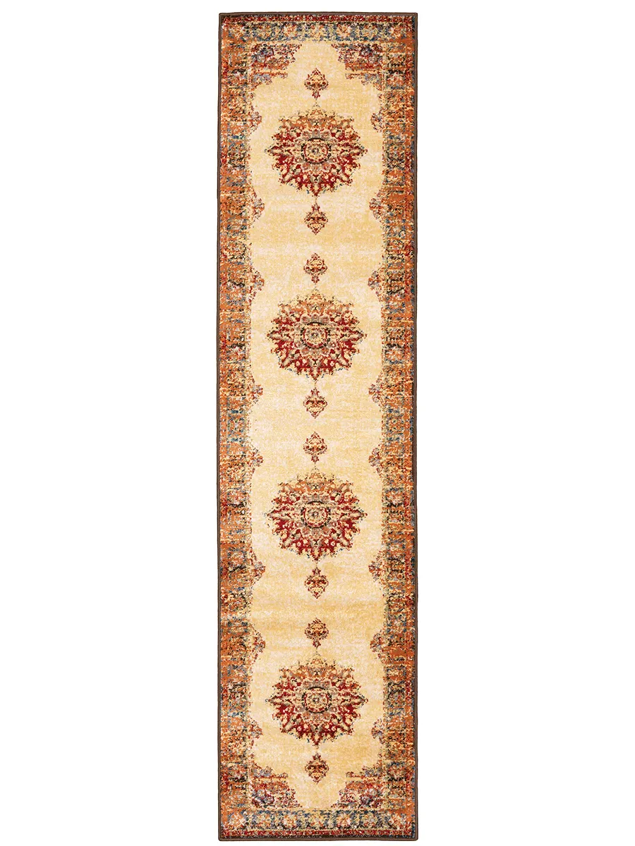 Juliette 1'10" x 7'6" Gold Rug