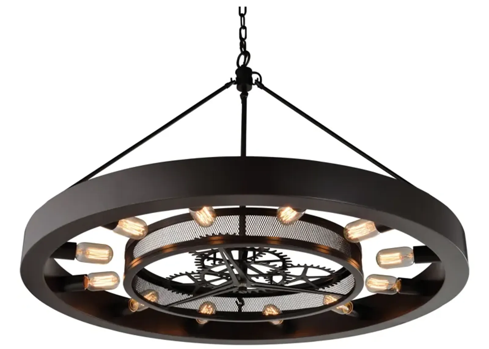 Chronology 39'' Wide 12-Light Chandelier