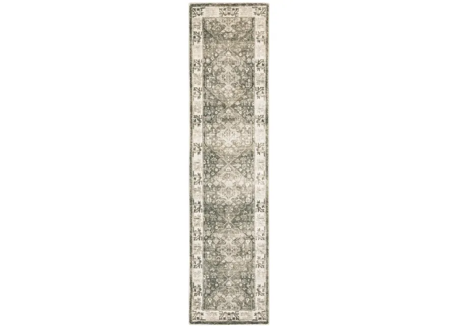 Savoy 2' x 8' Charcoal Rug