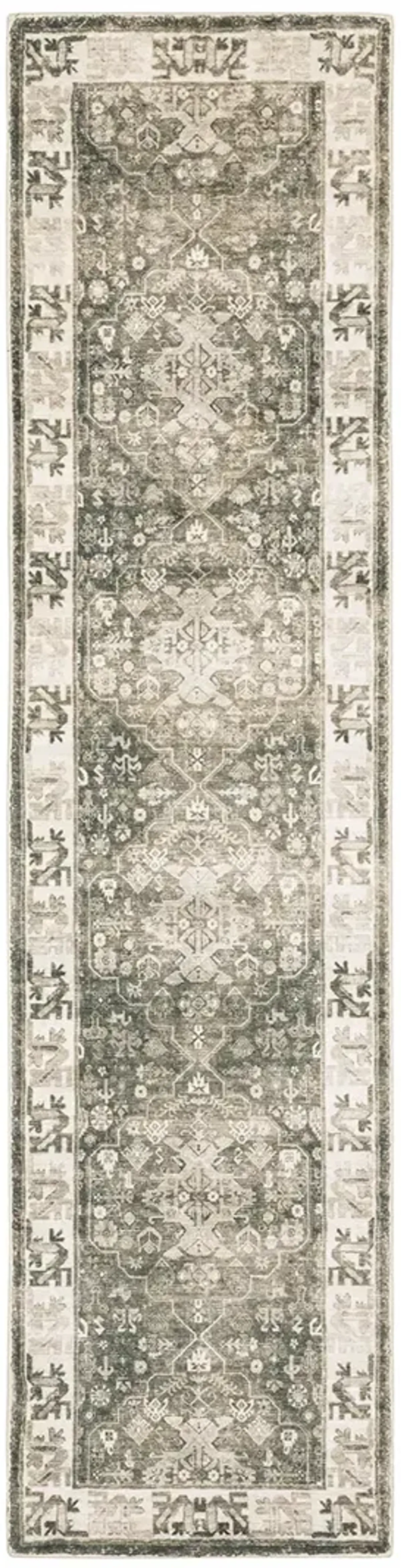 Savoy 2' x 8' Charcoal Rug