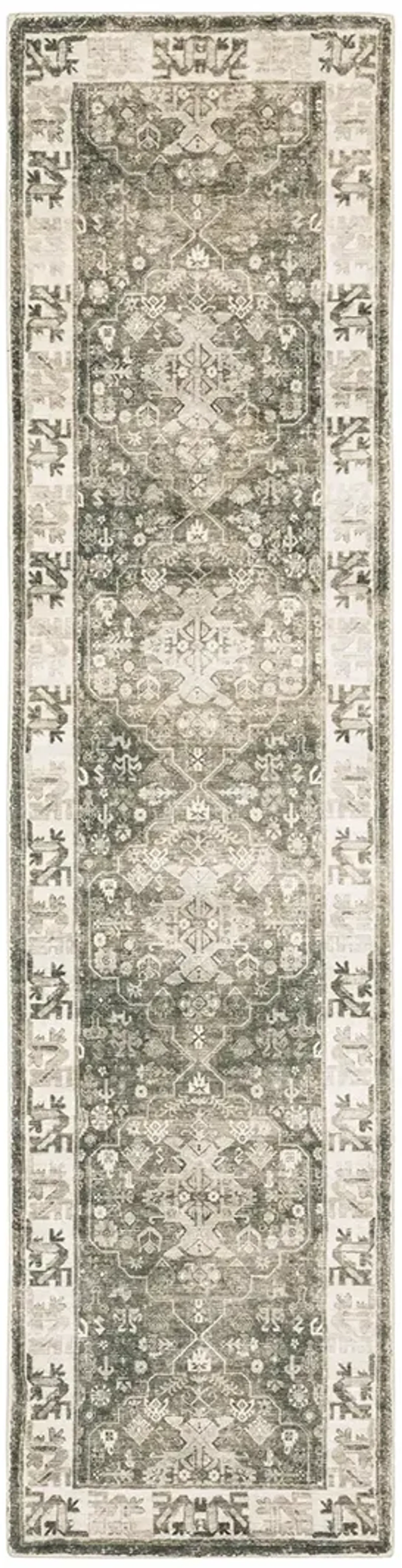 Savoy 2' x 8' Charcoal Rug