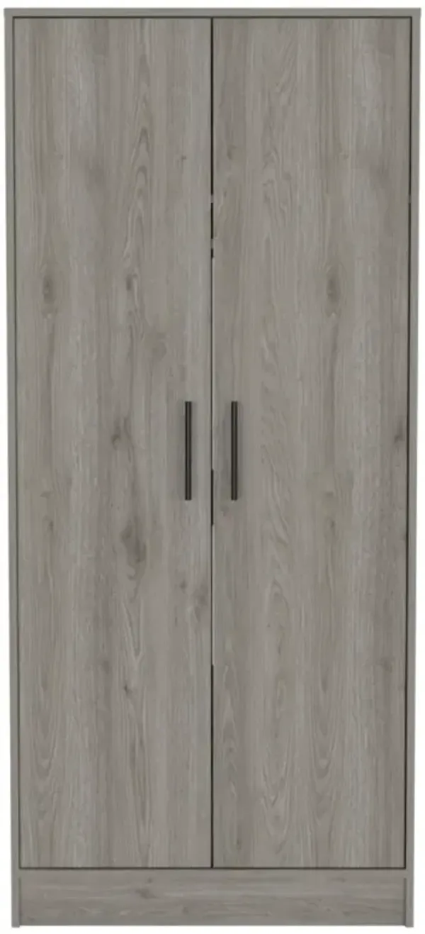 Streamdale Conway Rectangle Armoire Light Gray