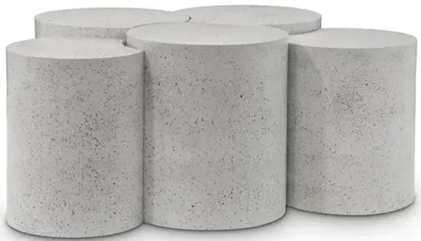 Meridian Furniture Dimple White Coffee Table