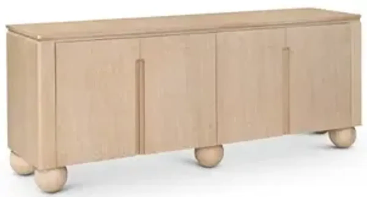 Meridian Furniture Cardiff Natural Sideboard/Buffet