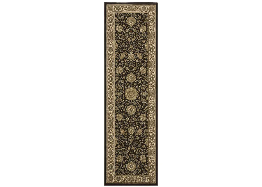 Ariana 2'3" x 7'9" Brown Rug