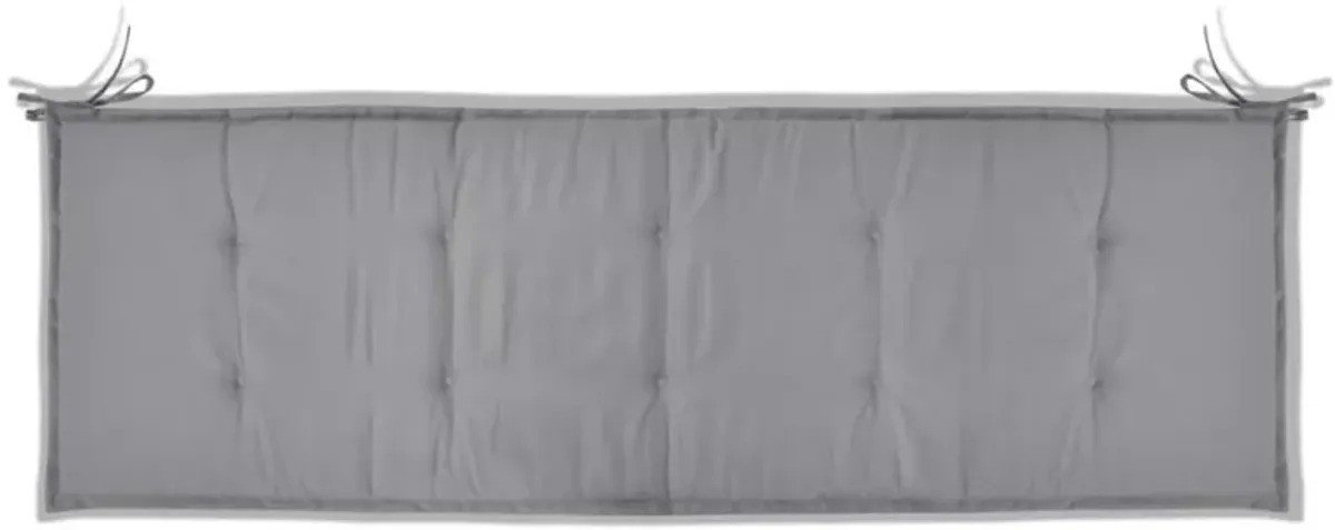 vidaXL Garden Bench Cushion Gray 59"x19.7"x1.18"