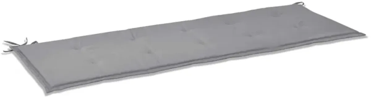 vidaXL Garden Bench Cushion Gray 59"x19.7"x1.18"