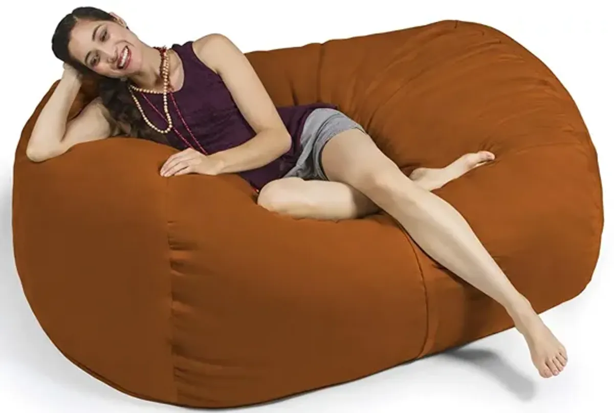 Jaxx 5.5 Foot Lounger Bean Bag Loveseat