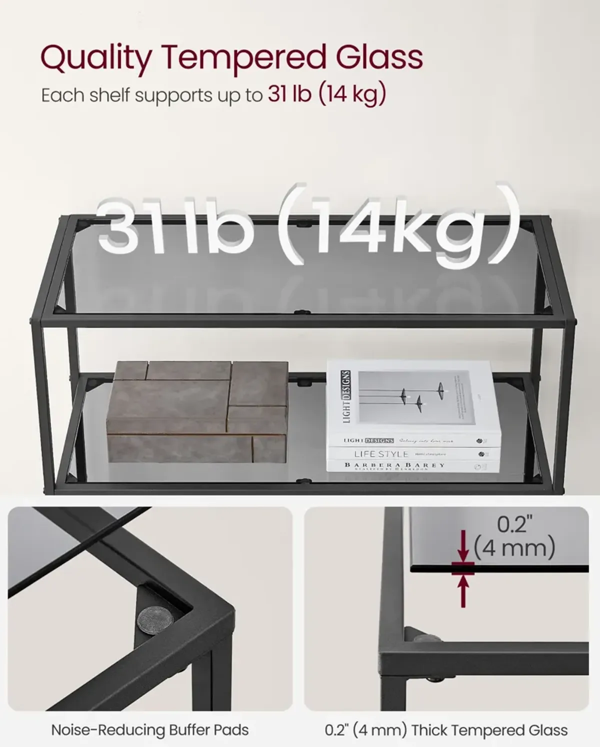 6-Tier Shelving Unit for Ample Storage and Versatile Organization