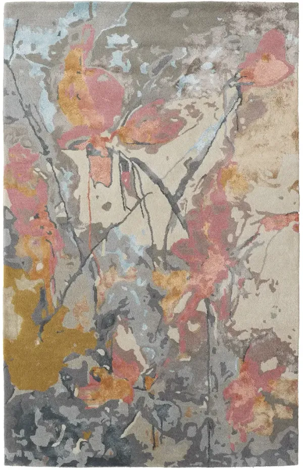 Dafney 8867F Blue/Pink/Gray 10' x 14' Rug