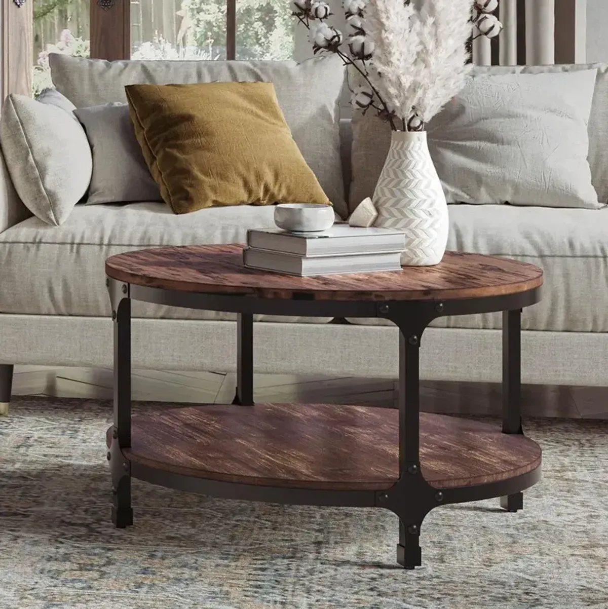 Jofran 32 Round Coffee Table