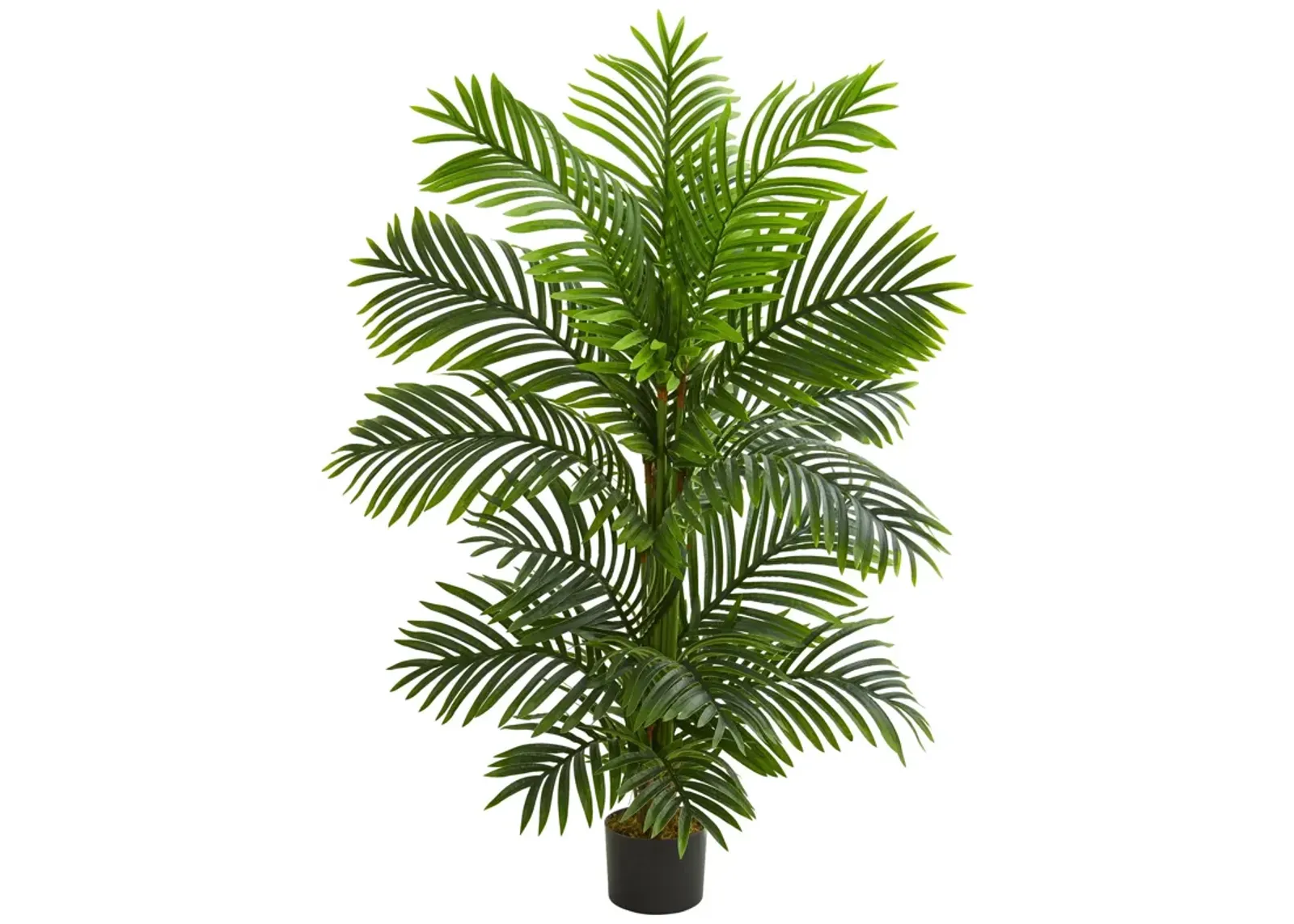 HomPlanti 4 Feet Bamboo Palm Artificial Tree