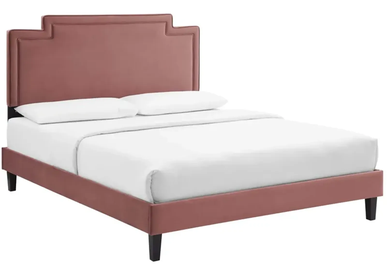 Modway - Liva Performance Velvet Queen Bed