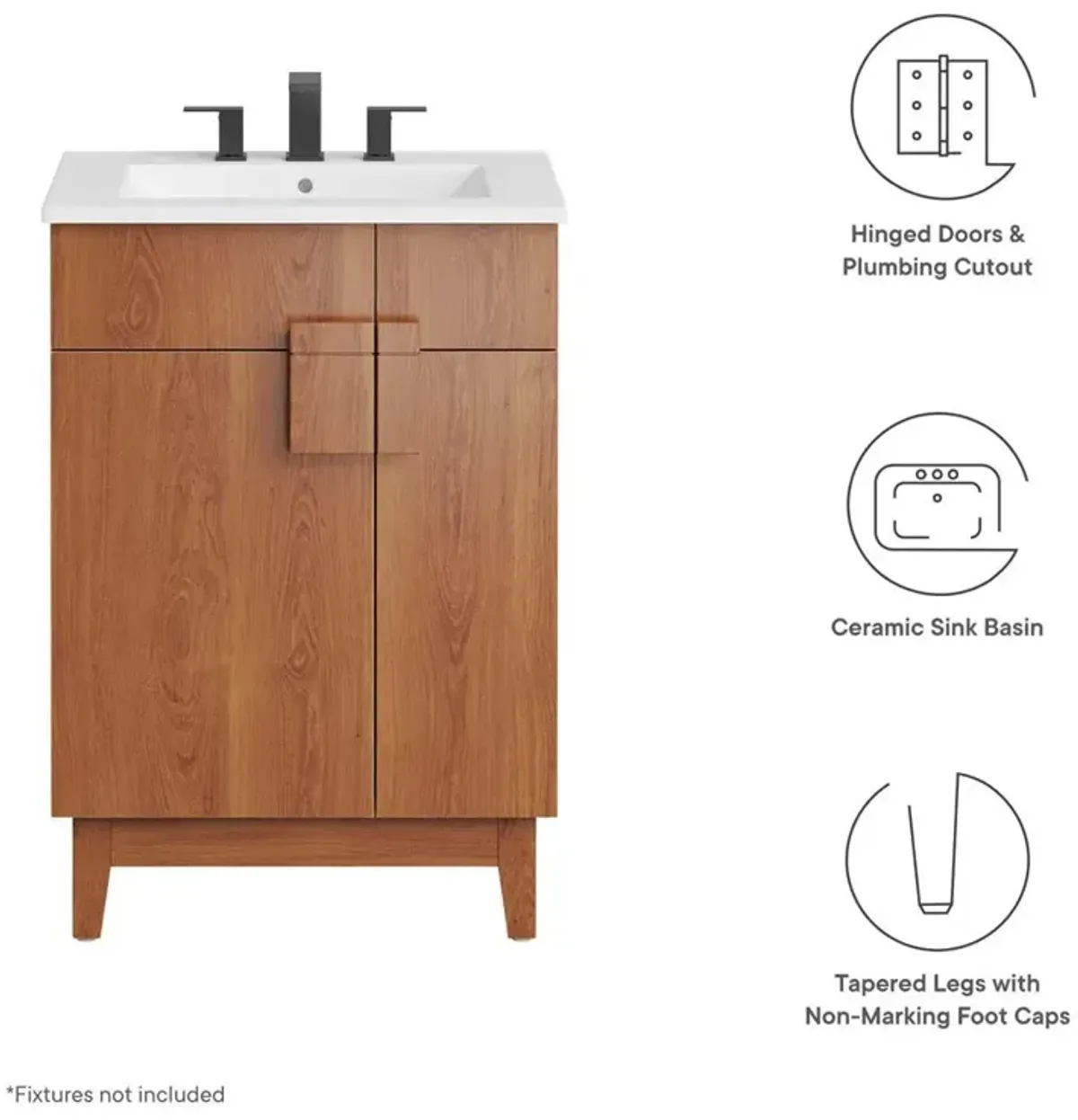 Modway Miles 24” Bathroom Vanity