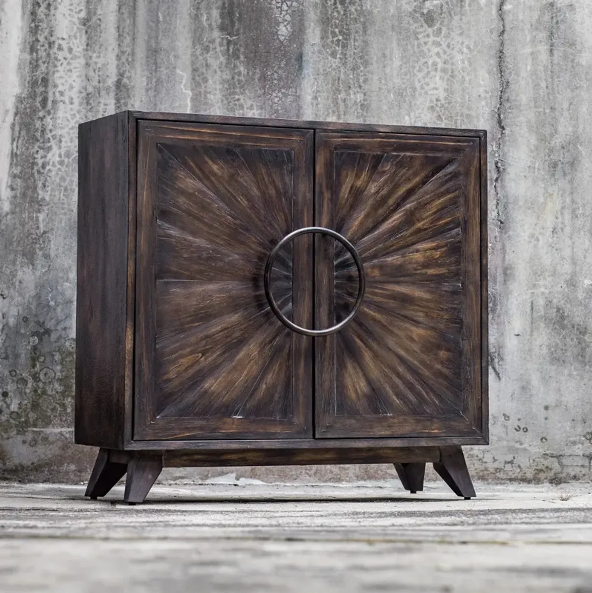 Kohana Black Console Cabinet