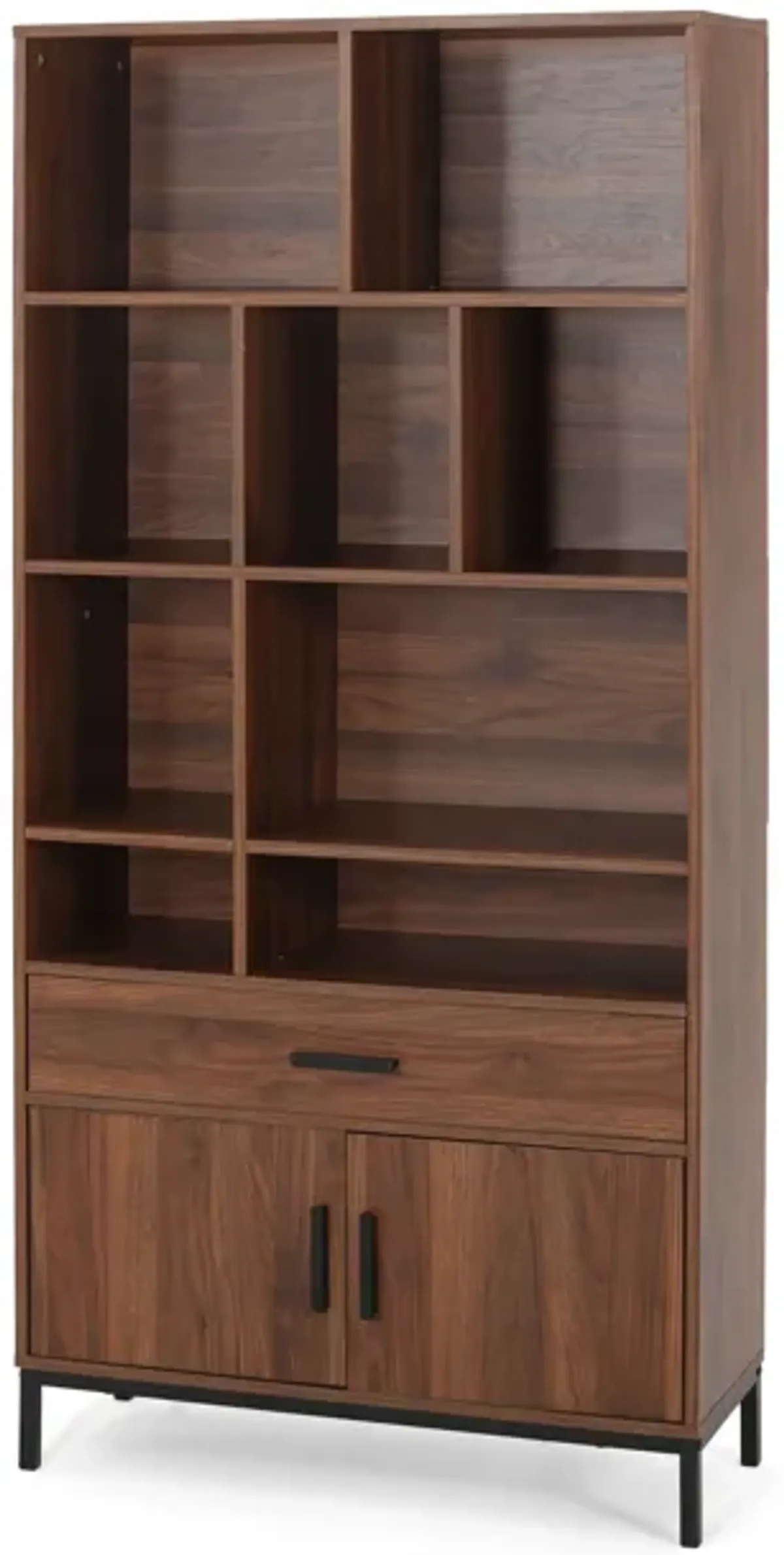 Merax Modern Cube Unit Bookcase with Cabinets